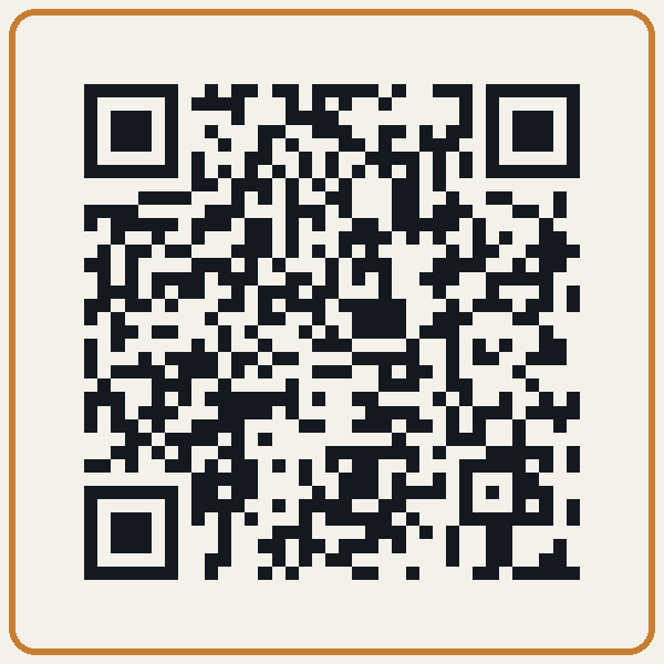 Scannable QR Code for Accustom Construction Virtual Business Card